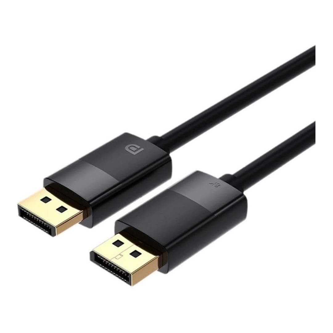 Tuff-Luv 1.5m Gold-Plated Male to Male DisplayPort Cable Black MF4339