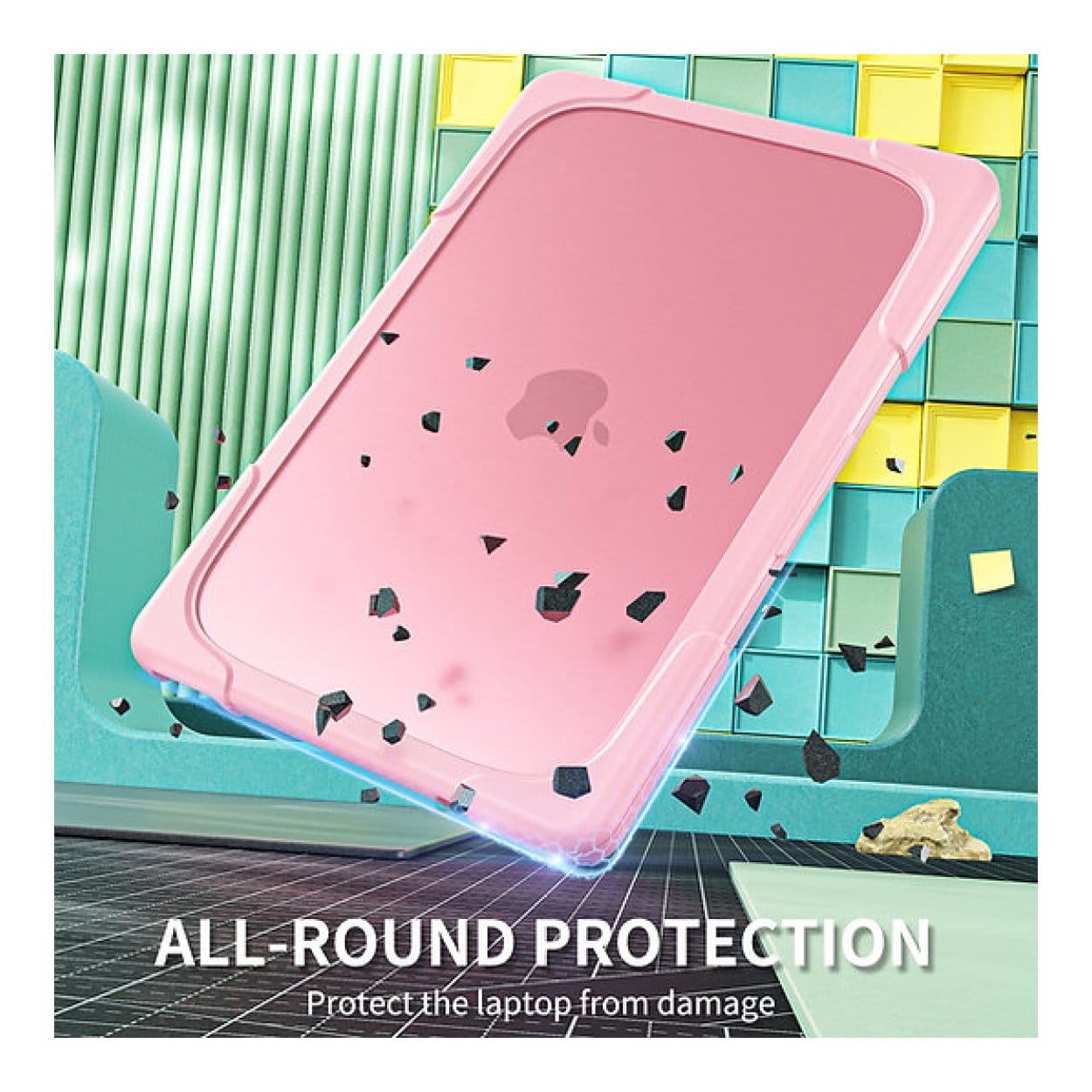 Tuff-Luv Rugged Neo Armour Protective Notebook Case with Stand Pink MF4408 - Image 7