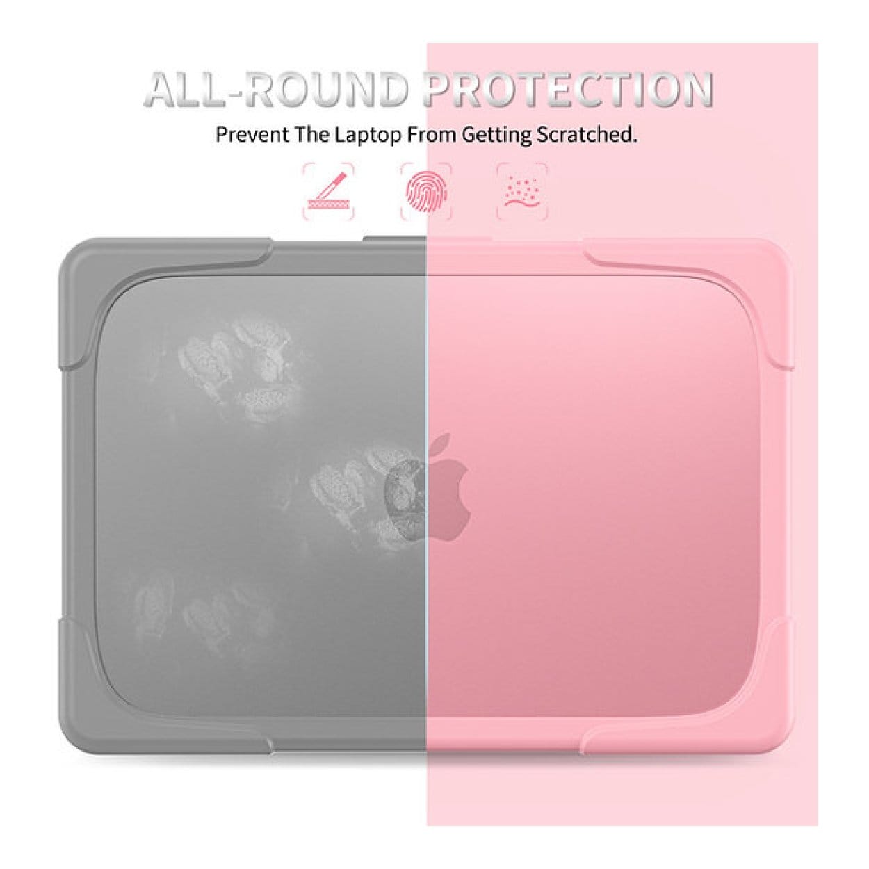 Tuff-Luv Rugged Neo Armour Protective Notebook Case with Stand Pink MF4408 - Image 6