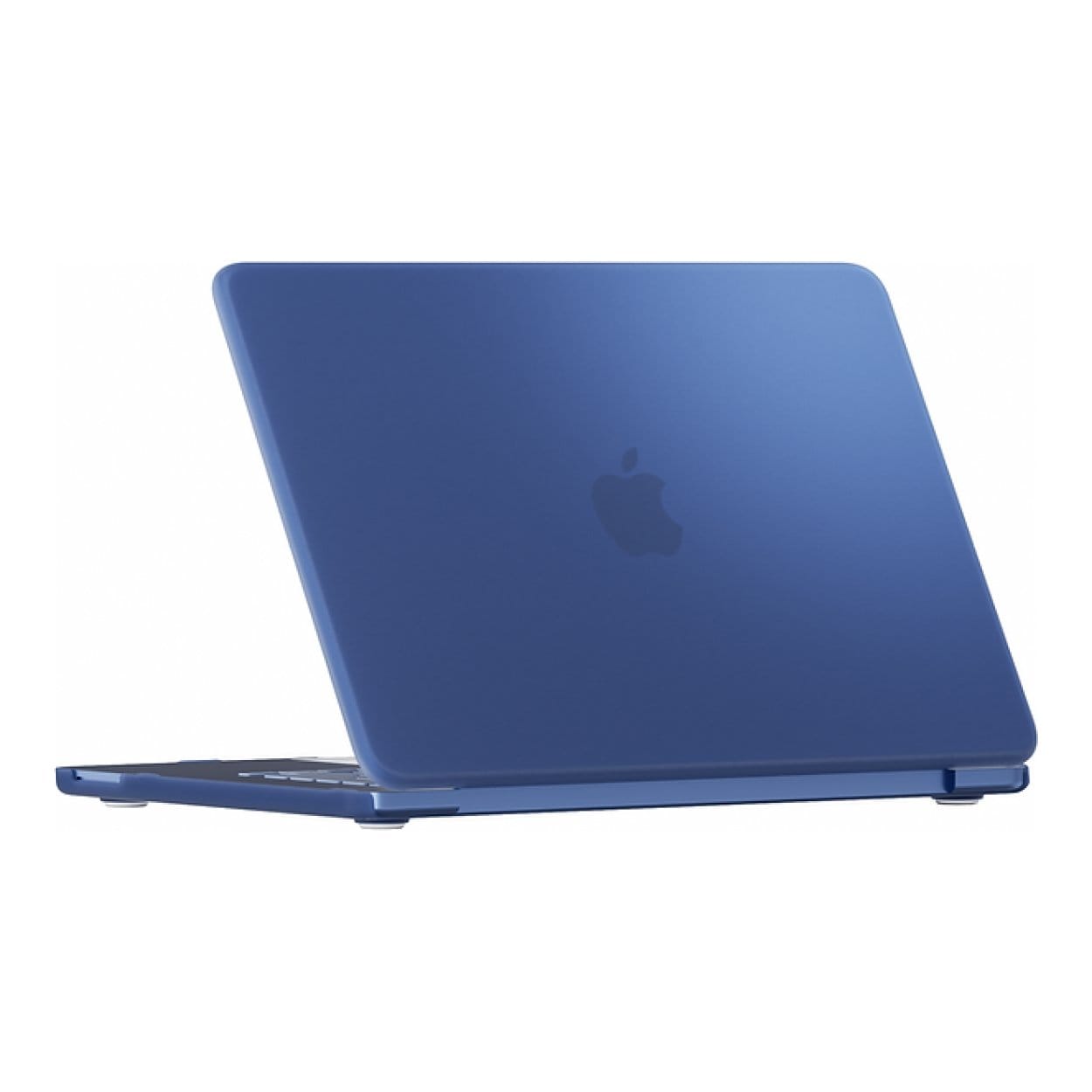Tuff-Luv MacBook Neo Full Frosted Clear Hard Shell Case Indigo Blue MF4464 - Image 4