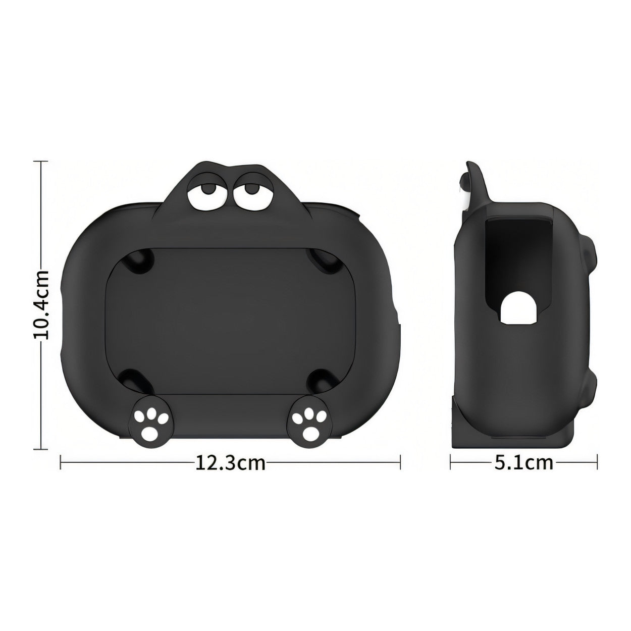 Tuff-Luv Kids Silicone Protective Cover for Anker Soundcore Select 4 Go Speaker - Black MF4496 - Image 5