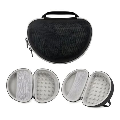 Tuff-Luv MF4498 Protective EVA Travel Headphone Hard Carry Case - Black