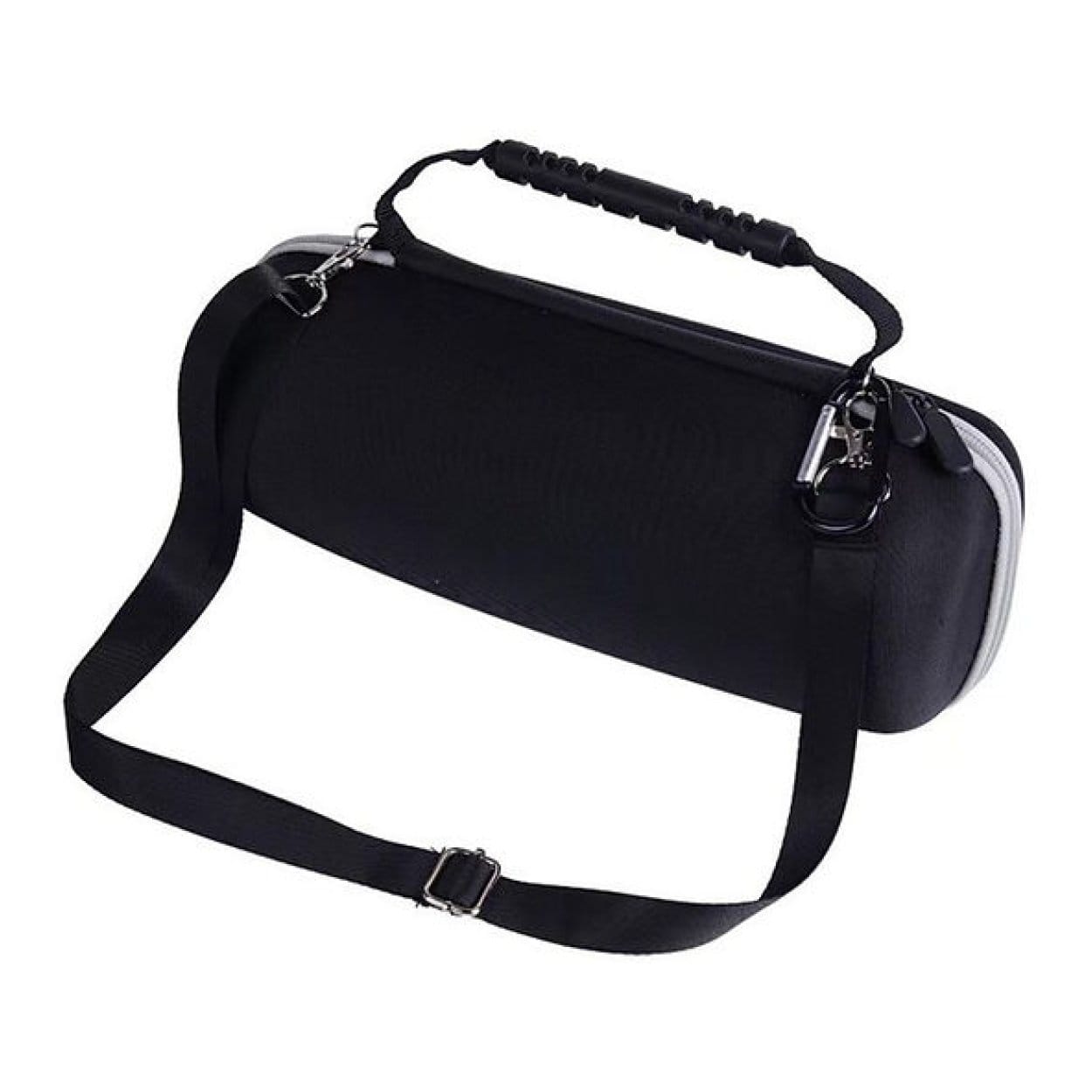 Tuff-Luv JBL Charge 6 Hard EVA Carry Case with Shoulder Strap and Carabiner Black MF4503 - Image 3