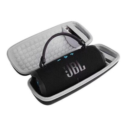 Tuff-Luv JBL Charge 6 Hard EVA Carry Case with Shoulder Strap and Carabiner Black MF4503
