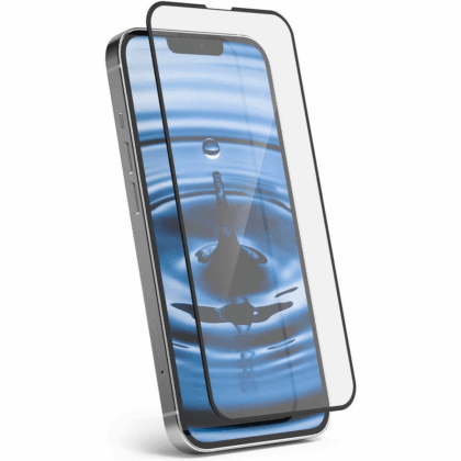 Tuff-Luv 2.5D Tempered Glass Full Screen Protection for Apple iPhone 13 - Clear MF624
