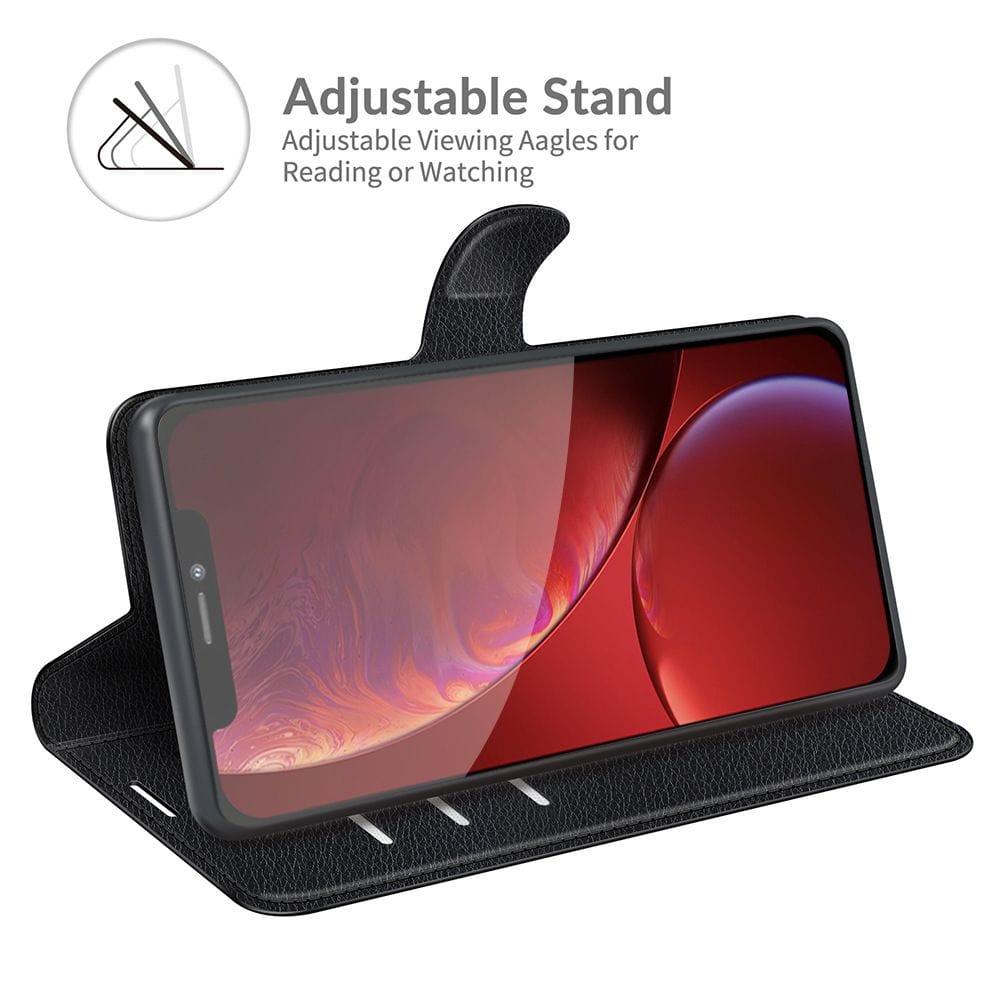 Tuff-Luv Executive Folio Case and Stand for Apple iPhone 13 Pro Max - Black MF630 - Image 2
