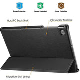 Tuff-Luv Smart Case and Stand for Lenovo M10 X306X - Black MF644 - Image 9