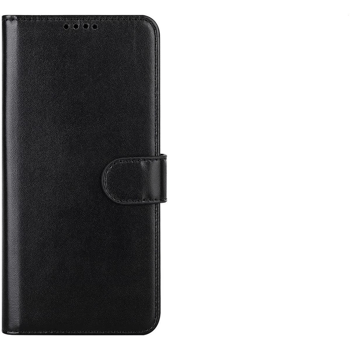 Tuff-Luv Essentials Leather Folio Case and Stand for Galaxy A53 5G - Black MF977