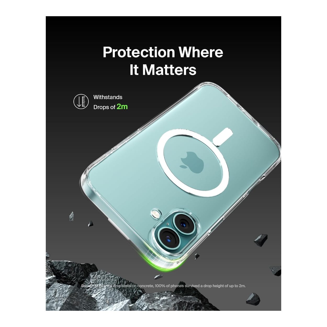 Belkin SheerForce Protective Phone Case for iPhone 16 Plus - Clear MSA026HQCL - Image 8