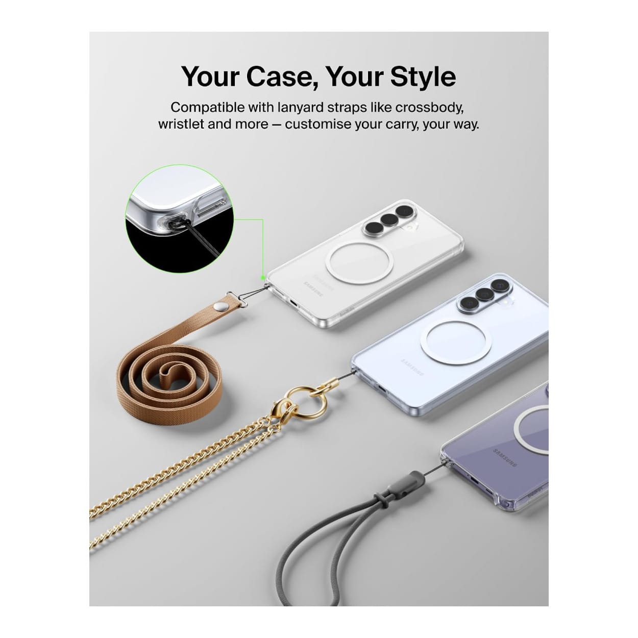 Belkin SheerForce Clear Series Magnetic Protective Phone Case for Samsung S26 - Clear MSB012HQCL - Image 13