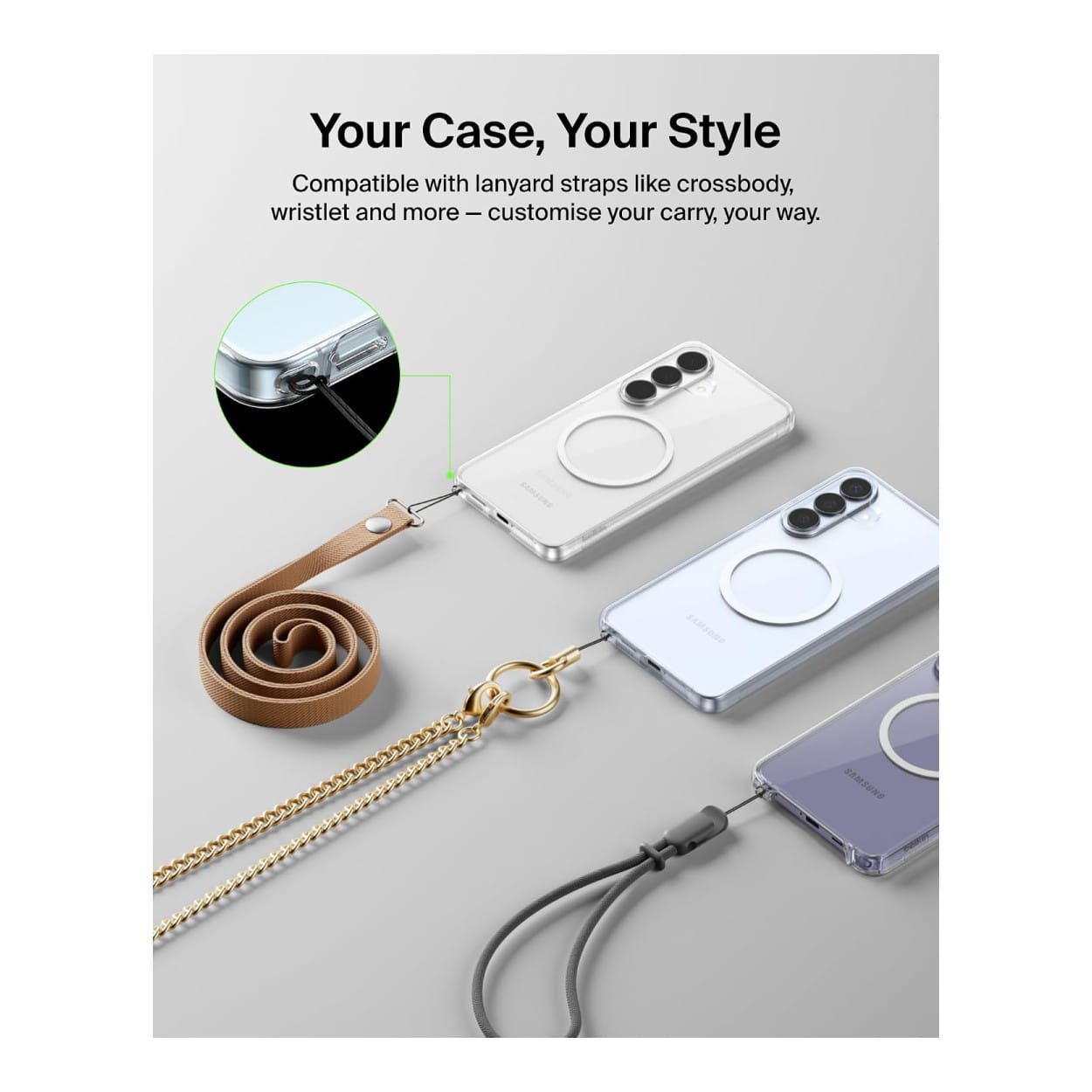 Belkin SheerForce Clear Series Magnetic Protective Phone Case for Samsung S26+ - Clear MSB013HQCL - Image 13
