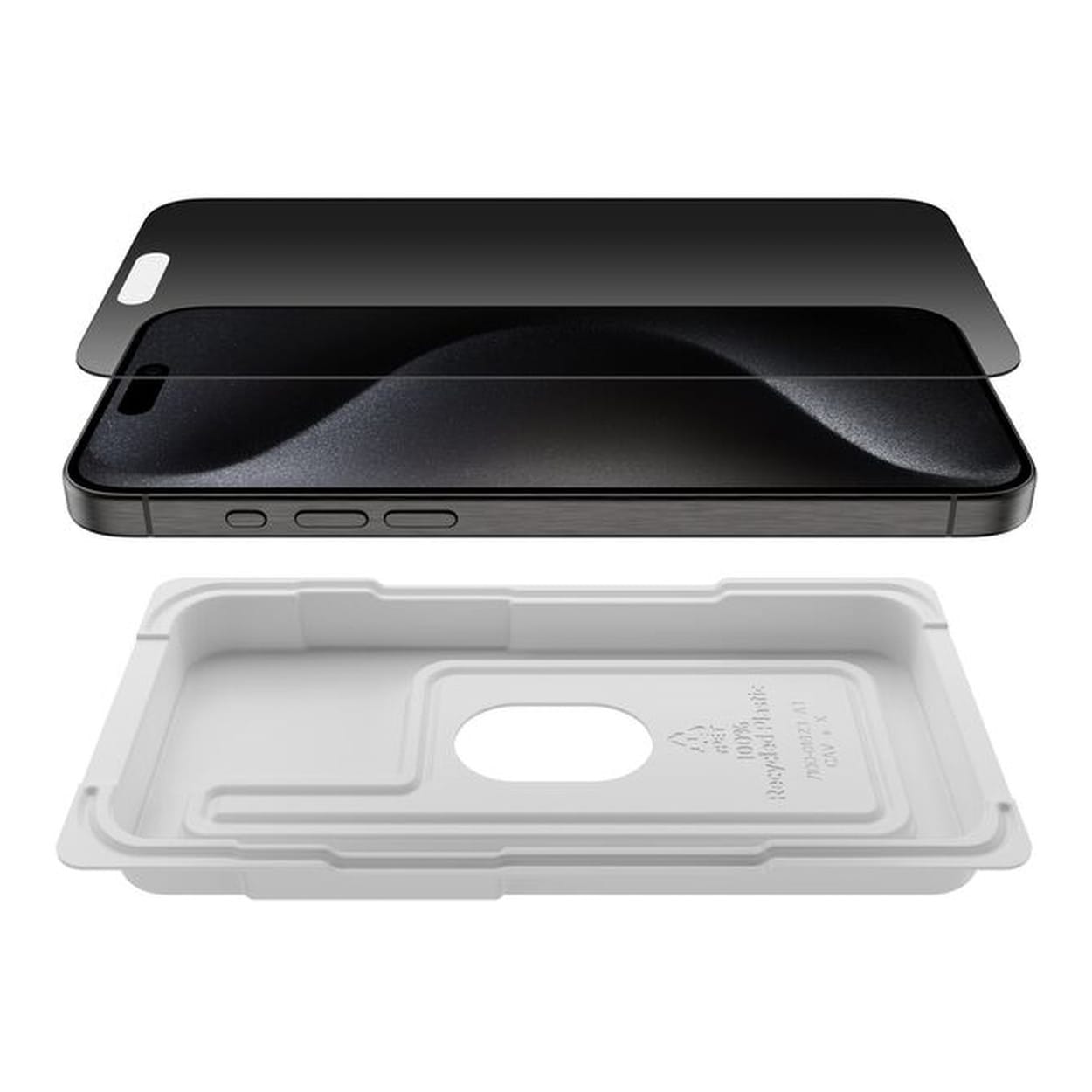 Belkin TemperedGlass Privacy Treated Screen Protector for iPhone 15 Pro Max OVA150ZZ - Image 4