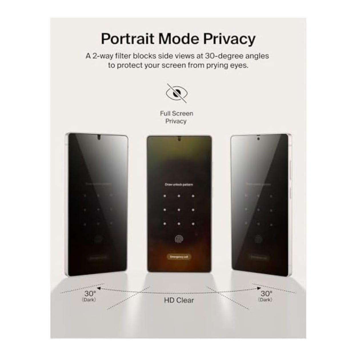 Belkin ScreenForce Titan SmartShield Privacy Screen Protector for Samsung Galaxy S26 Ultra OVB077HQ - Image 6