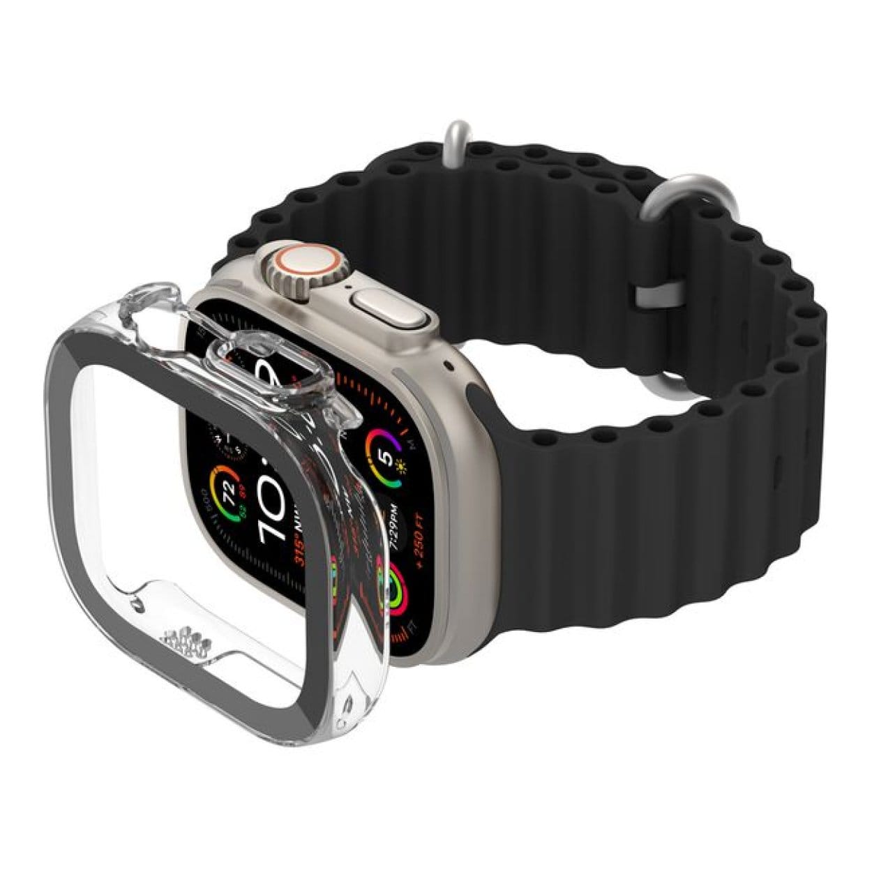 Belkin ScreenForce TemperedCurve 2-in-1 Screen Protector + Bumper for Apple Watch Ultra / Ultra 2 OWA001ZZCL - Image 5