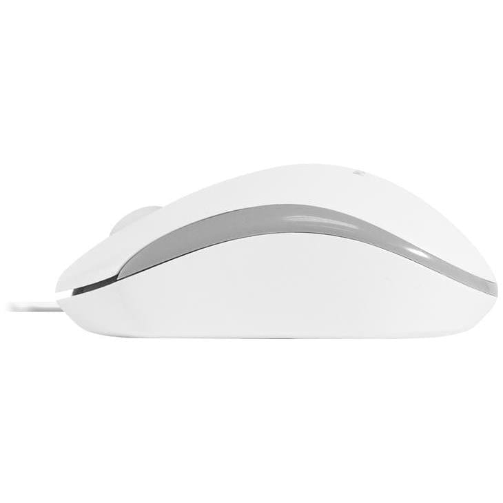 Macally QKEYCOMBO Keyboard and Mouse Combo - White - Image 2