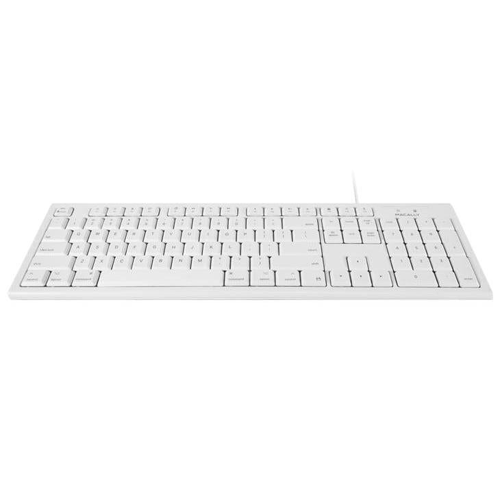 Macally QKEYCOMBO Keyboard and Mouse Combo - White - Image 4