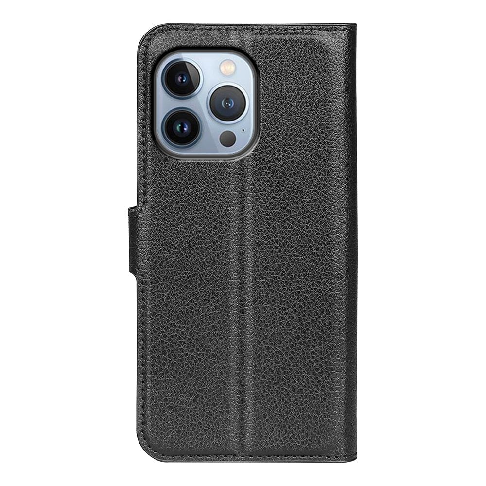 Tuff-Luv Essentials Folio Stand Case for Apple iPhone 14 Pro Max - Black TLIP14EMAXB - Image 3