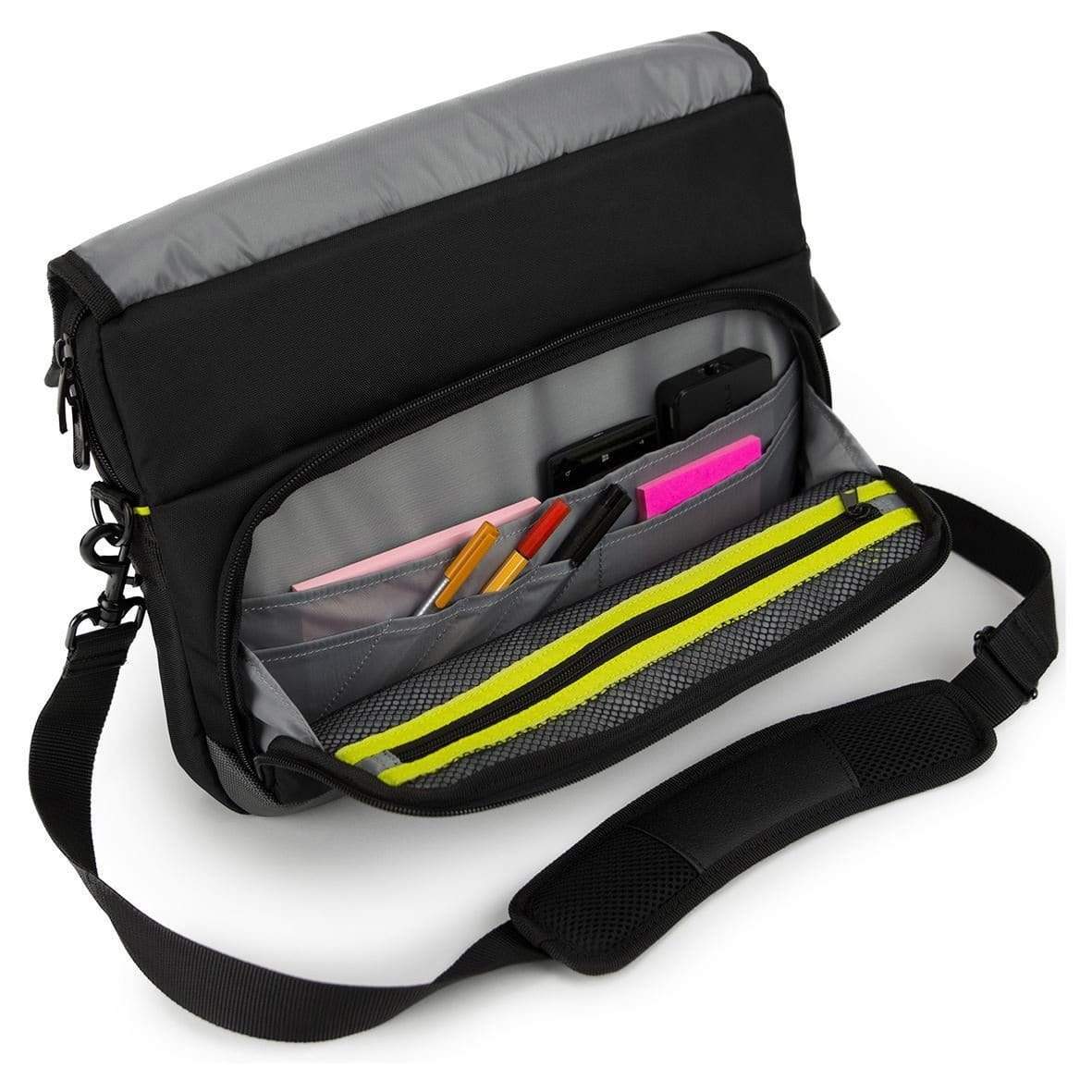 Targus CityGear Notebook Case 11.6-inch Messenger Case Black TSS865EU - Image 4