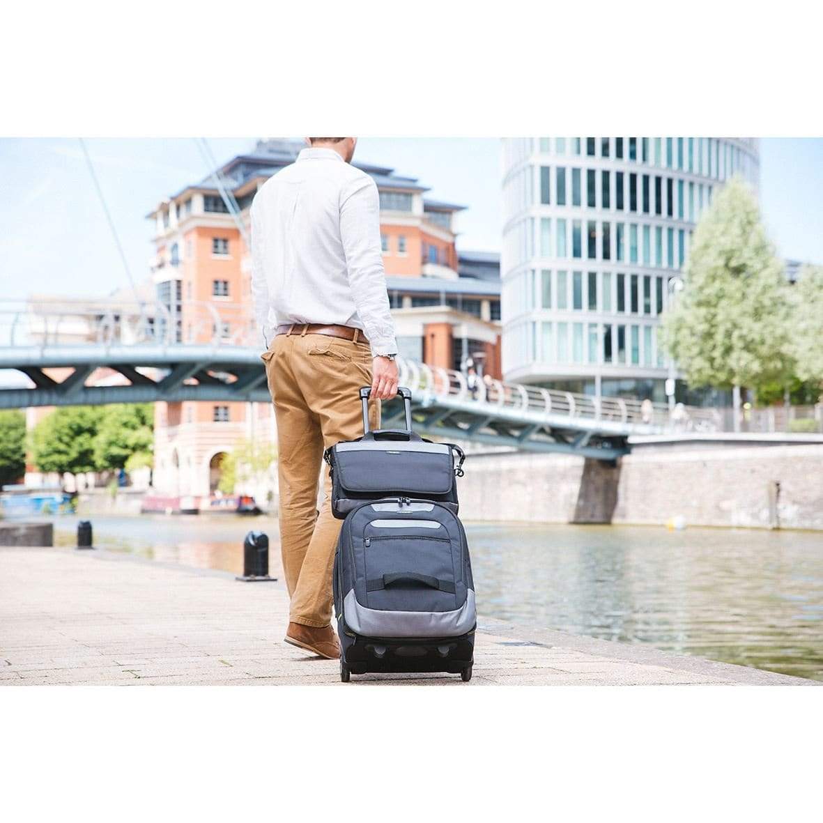 Targus CityGear Notebook Case 14-inch Messenger Case Black TSS866EU - Image 6