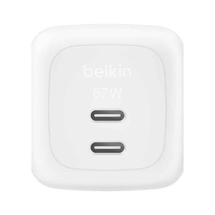 Belkin 67W 2-Port USB-C Wall Charger White WCH020KQ2MWH-B6 - Image 5