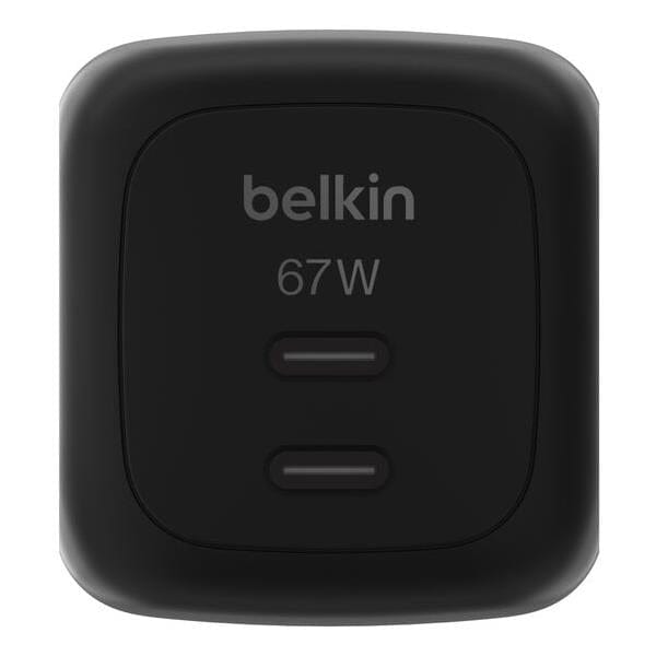 Belkin 67W Universal Indoor AC Fast Charging Wall Charger Black WCH020kqBK - Image 2