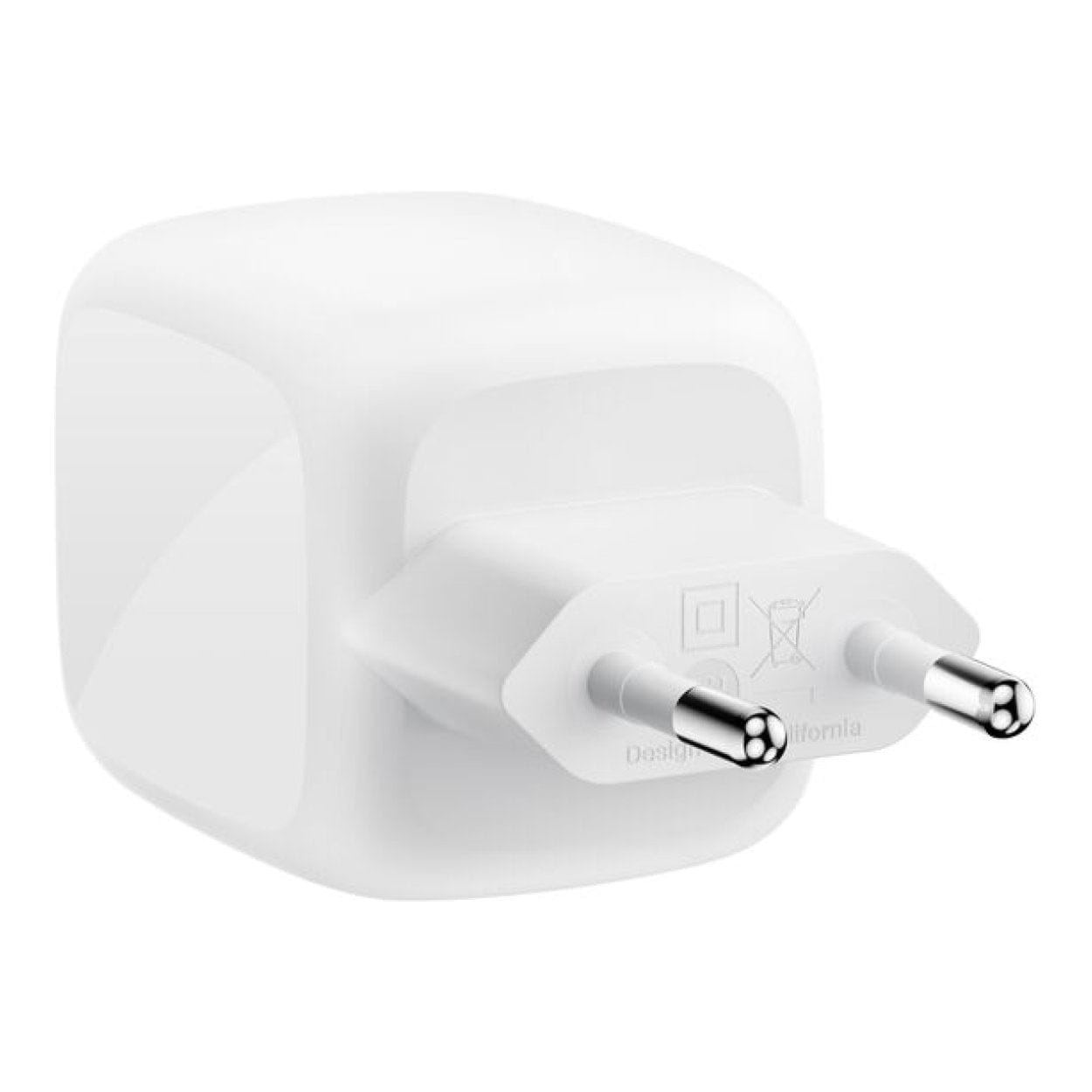 Belkin BoostCharge Pro 67W Dual Type-C GaN Charger White WCH020KQWH - Image 2