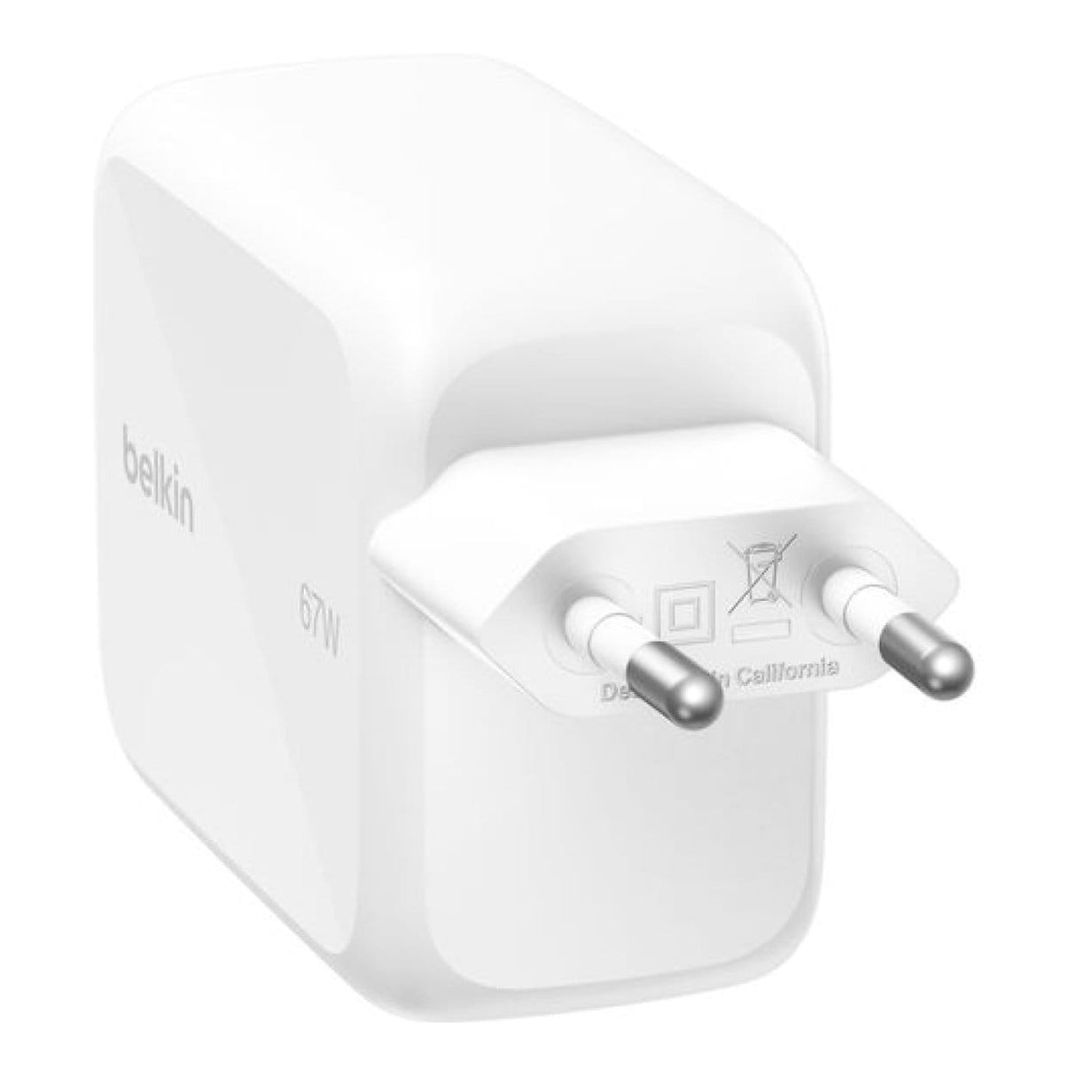 Belkin UltraCharge 67W GaN Type-C Wall Charger White WCH022KQWH - Image 3