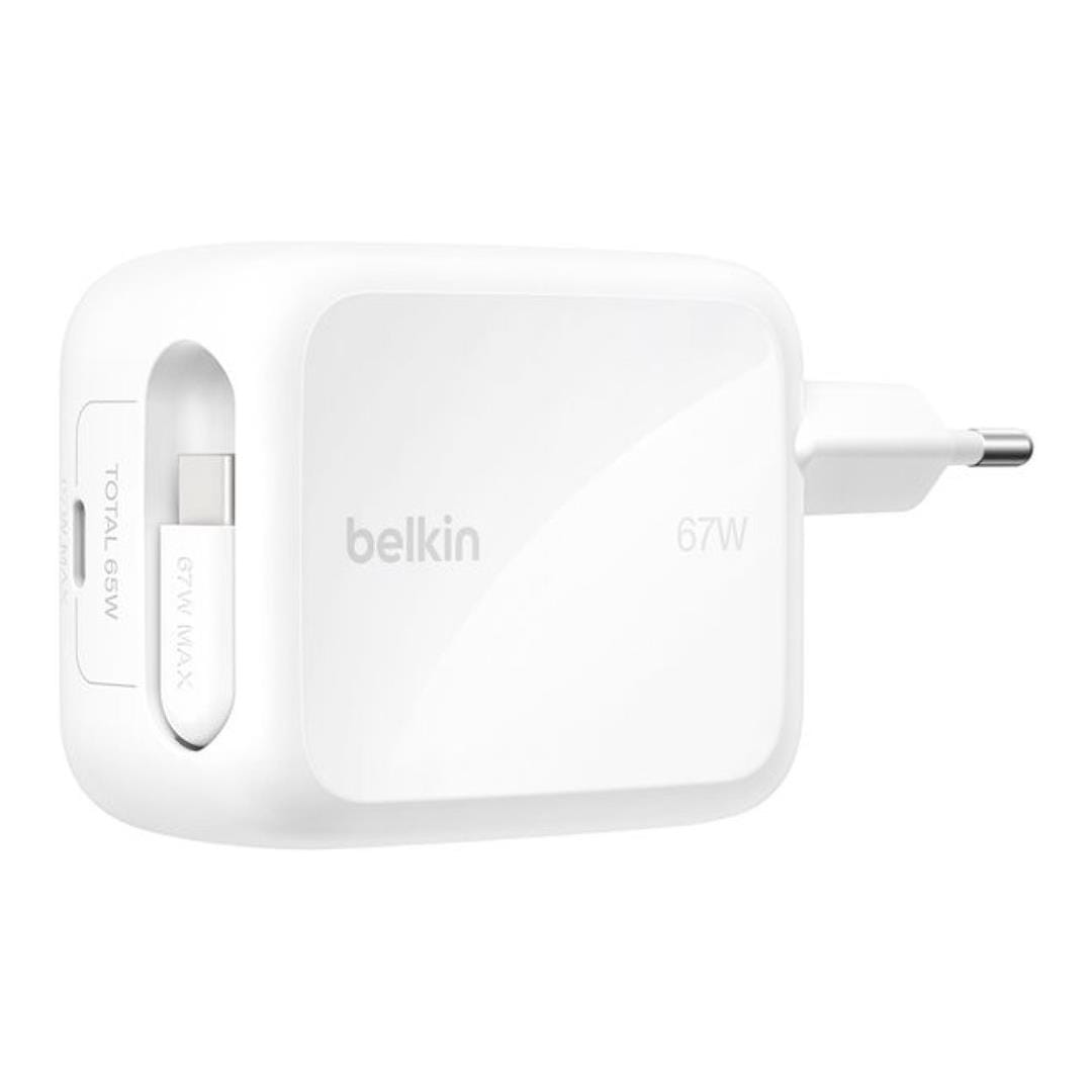 Belkin UltraCharge 67W GaN Type-C Wall Charger White WCH022KQWH - Image 15