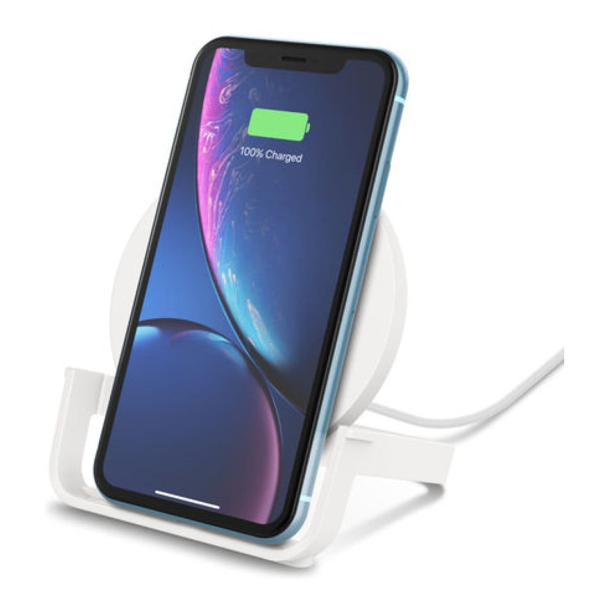 Belkin BoostCharge 10W Wireless Charging Stand White WIB001VFWH - Image 3
