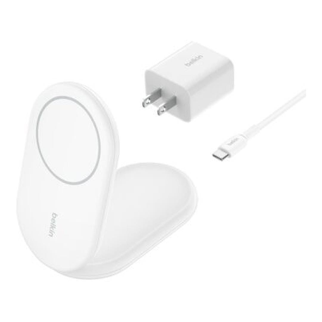 Belkin BoostCharge 15W Magnetic Foldable Wireless Charger with Qi2 WIB007VFWH - Image 2