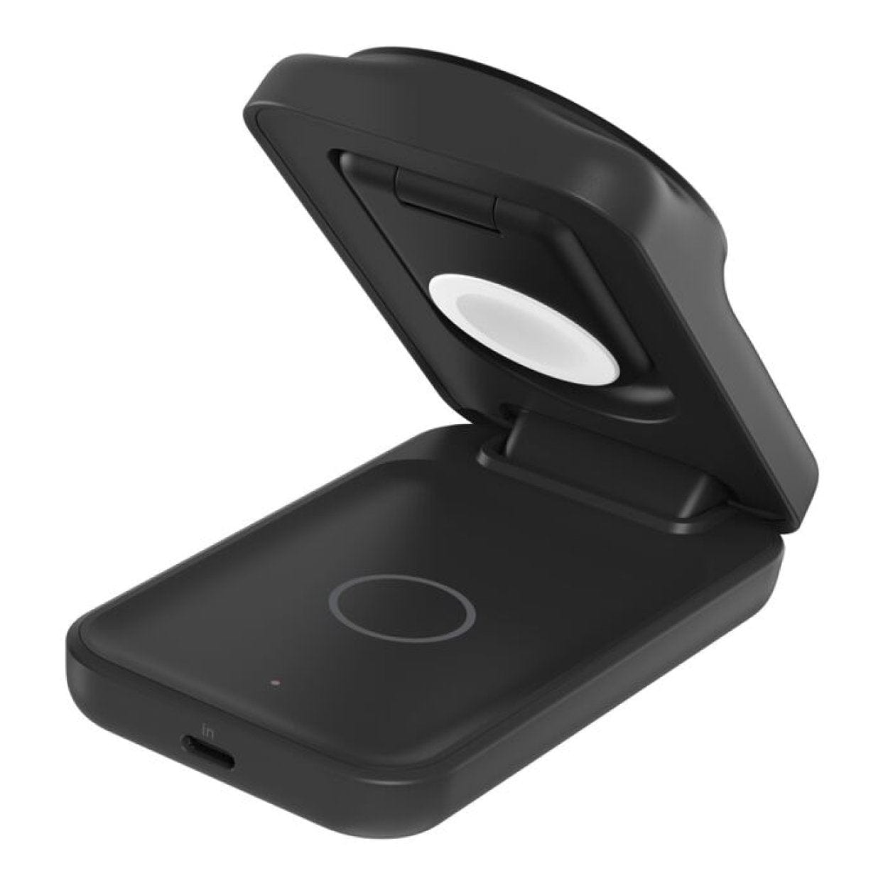 Belkin UltraCharge 25W 3-in-1 Qi2 Square Magnetic Charger Black WIZ036KQBK - Image 4